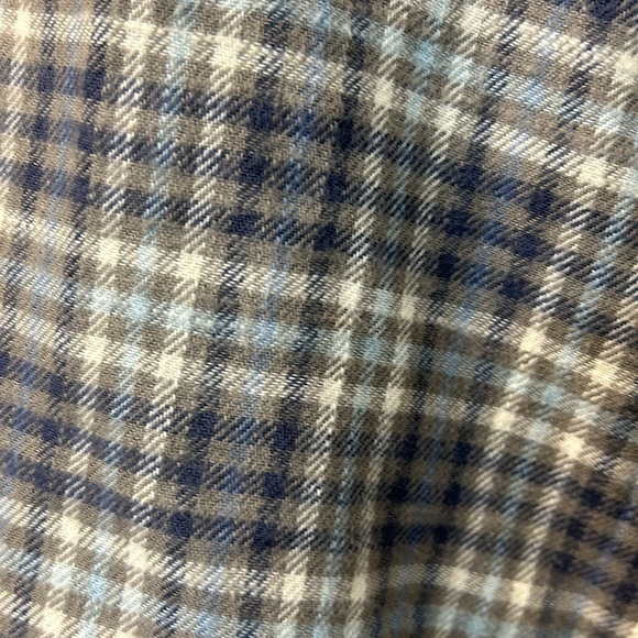 NWT Lucky Brand Plaid Dobby Western Long Sleeve Shirt - Picture 7 of 10